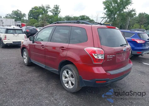 2014 Subaru Forester 2.5I Premium из США, поврежденный, VIN JF2SJAEC4EH510540